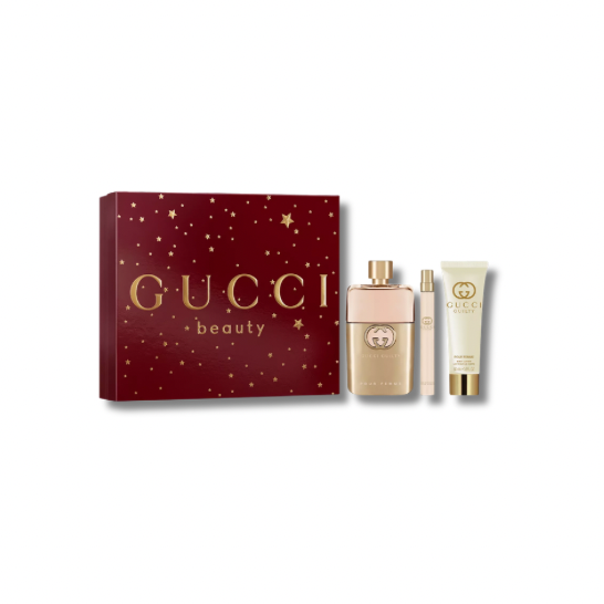 GUCCI GUILTY FEMME EDP SET 90ML+10ML+BL
