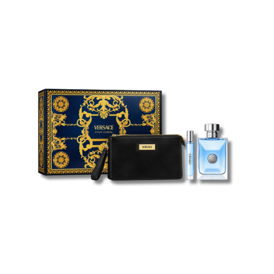 VERSACE POUR HOMME SET 100ML+10ML+POUCH