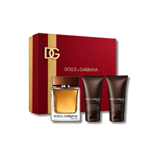 DOLCE&GABBANA THE ONE EDT MEN SET 100ML+SG+AFTER SHAVE