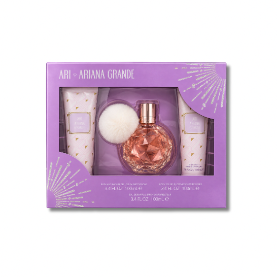 ARIANA GRANDE ARI EDP SET 100ML+SG+BL