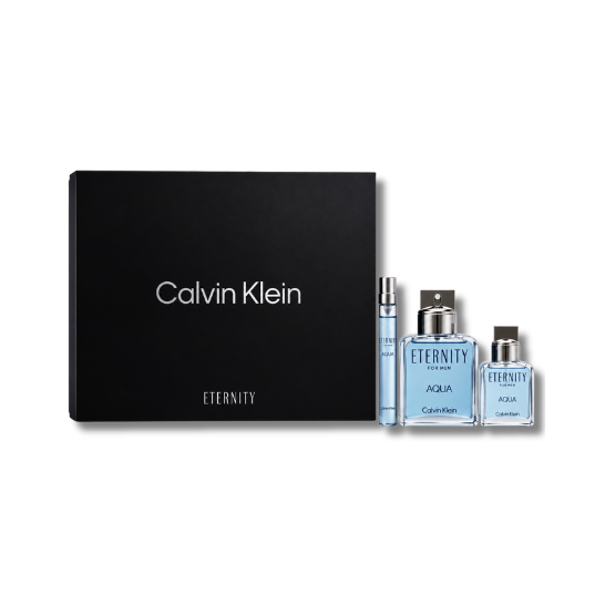 CALVIN KLEIN ETERNITY AQUA SET 100ML+30ML+10ML