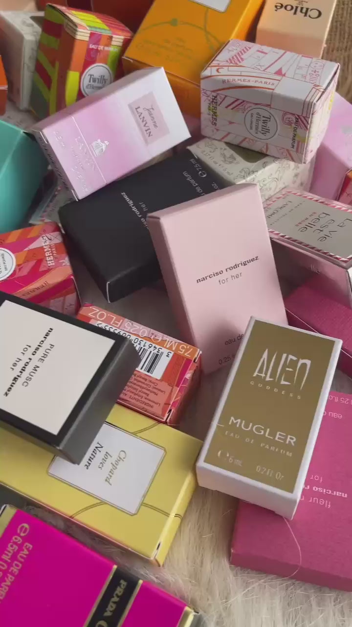 VARIETY PACK OF MINI PERFUMES 5ML 12 PACK